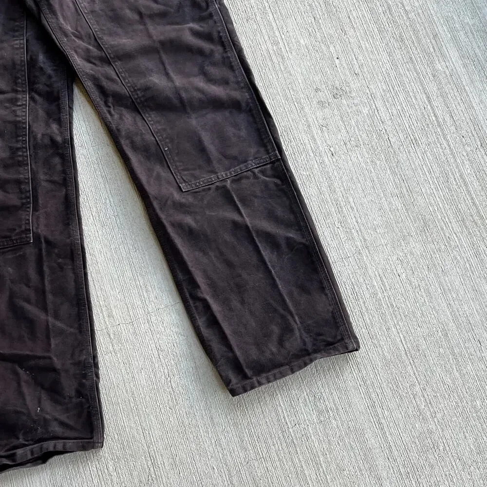 Carhartt brown double knee work wear carpenter pants